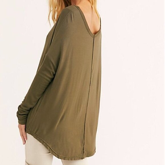 Free People Moonshine Long Sleeve Knit Tunic NWT - Picture 3 of 7